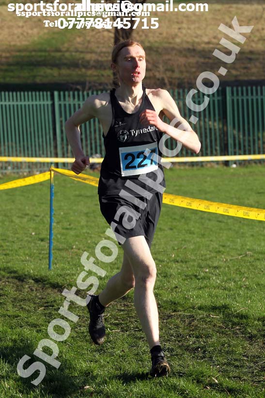 Senior mens 2020 Birtley Cross Country Relay, County Durham.  Photo: David T. Hewitson/Sports for All Pics